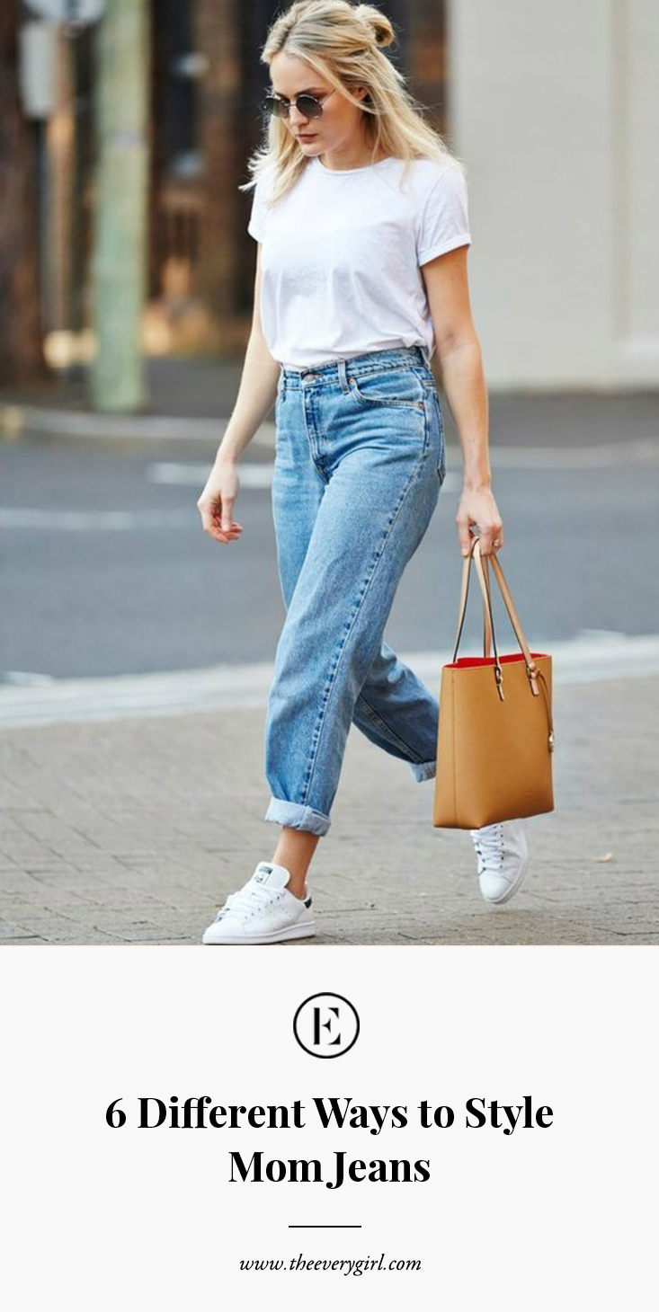 6 Different Ways to Style Mom Jeans - 6 Different Ways to Style Mom Jeans -   18 style Jeans mom ideas
