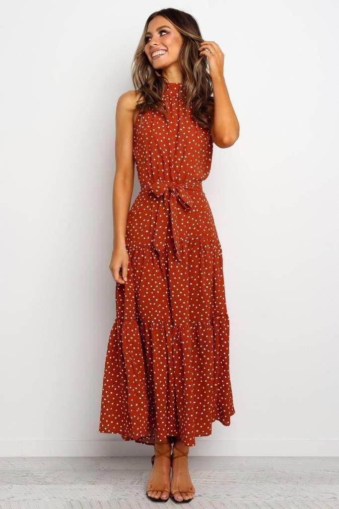 Adaline Dress - Rust - Adaline Dress - Rust -   18 style Spring dress ideas