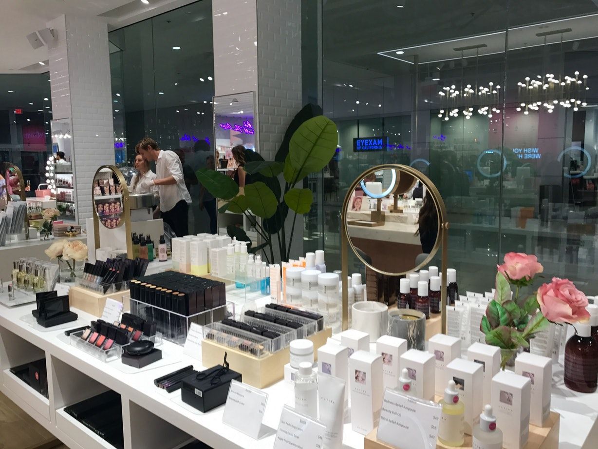 Here's What It Looks Like Inside Riley Rose, Forever 21's First Beauty Store - Here's What It Looks Like Inside Riley Rose, Forever 21's First Beauty Store -   19 beauty Bar display ideas