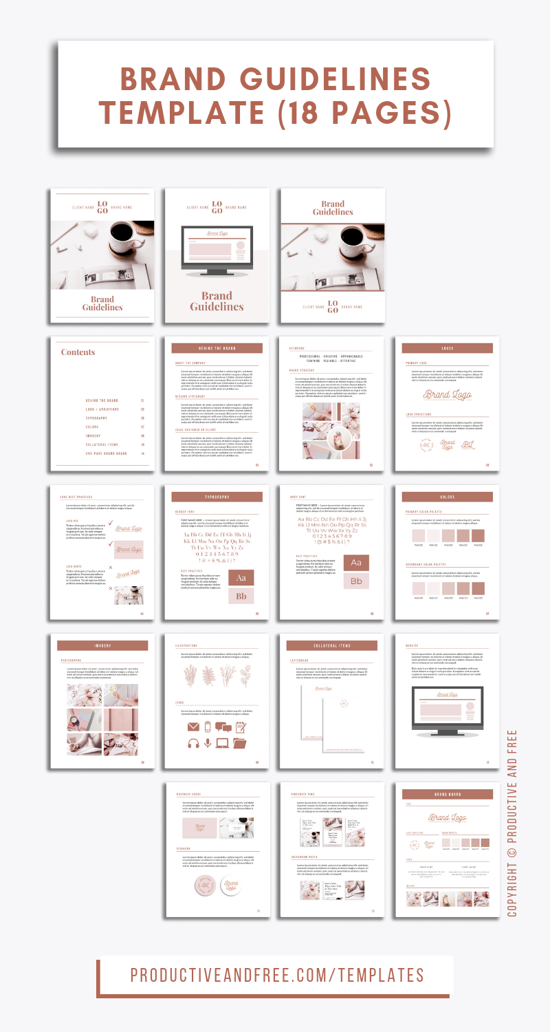 Brand Guidelines Template Canva - Brand Guidelines Template Canva -   19 brand guidelines style Guides ideas