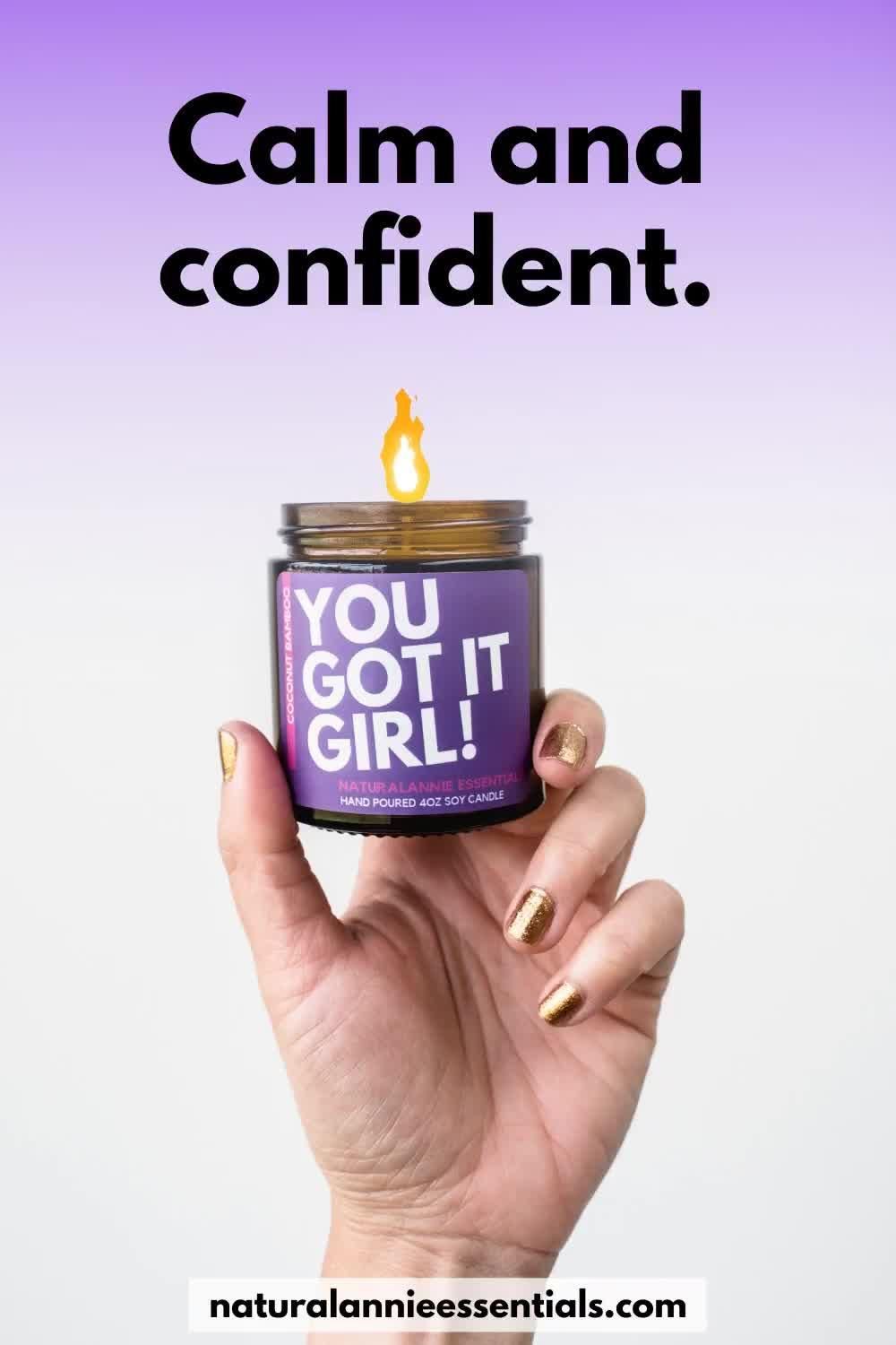 YOU GOT IT GIRL! Coconut and Bamboo Scented Soy Candle - YOU GOT IT GIRL! Coconut and Bamboo Scented Soy Candle -   19 diy Candles bath and body works ideas