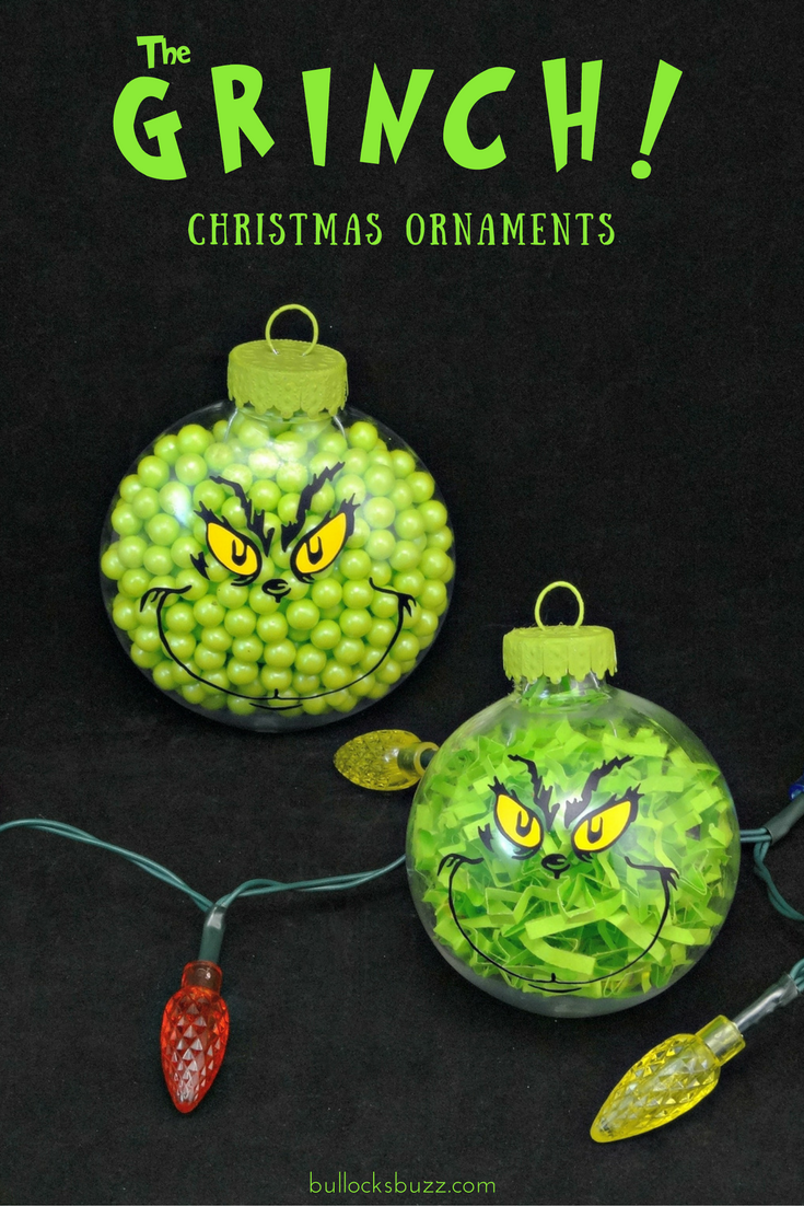 Two DIY Grinch Christmas Ornaments - Two DIY Grinch Christmas Ornaments -   19 diy Christmas esferas ideas
