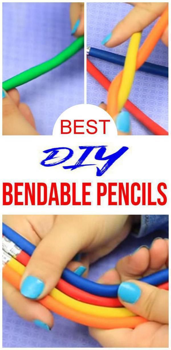 Totally Mind Blowing DIY Bendable Pencils | How To Make Stretchy & Bendy Pencils | School Supplies Ideas - Totally Mind Blowing DIY Bendable Pencils | How To Make Stretchy & Bendy Pencils | School Supplies Ideas -   19 diy Crafts for tweens ideas