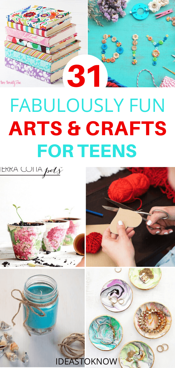 31 Cool Crafts Ideas for Teens - 31 Cool Crafts Ideas for Teens -   19 diy Crafts for tweens ideas
