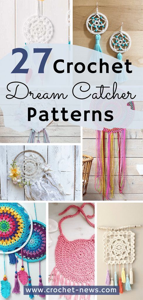 19 diy Dream Catcher crochet ideas