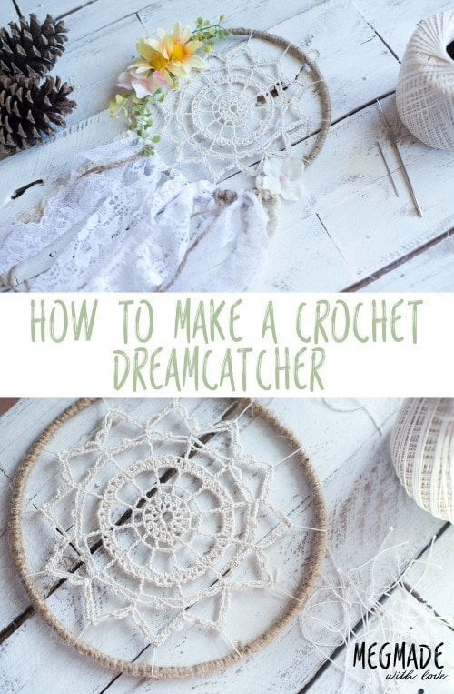 Doilies & Dream Catchers: Yarn, for More than Just Knit and Crochet - Cre8tion Crochet - Doilies & Dream Catchers: Yarn, for More than Just Knit and Crochet - Cre8tion Crochet -   19 diy Dream Catcher crochet ideas