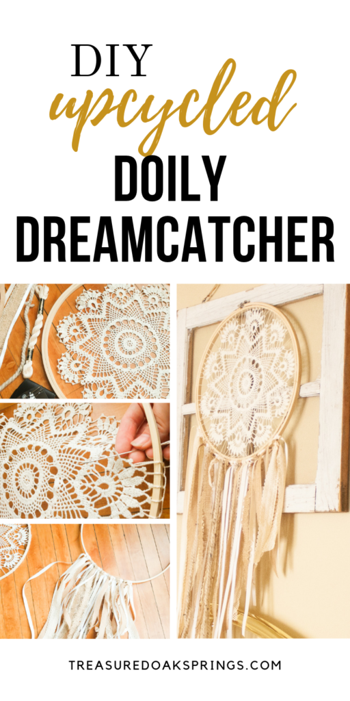 DIY Doily Dream Catcher - Treasured Oak Springs - DIY Doily Dream Catcher - Treasured Oak Springs -   19 diy Dream Catcher doily ideas