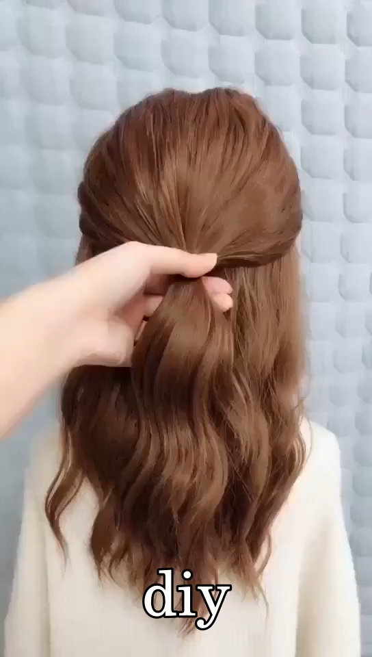 cute hairstyles - cute hairstyles -   19 diy Easy girls ideas