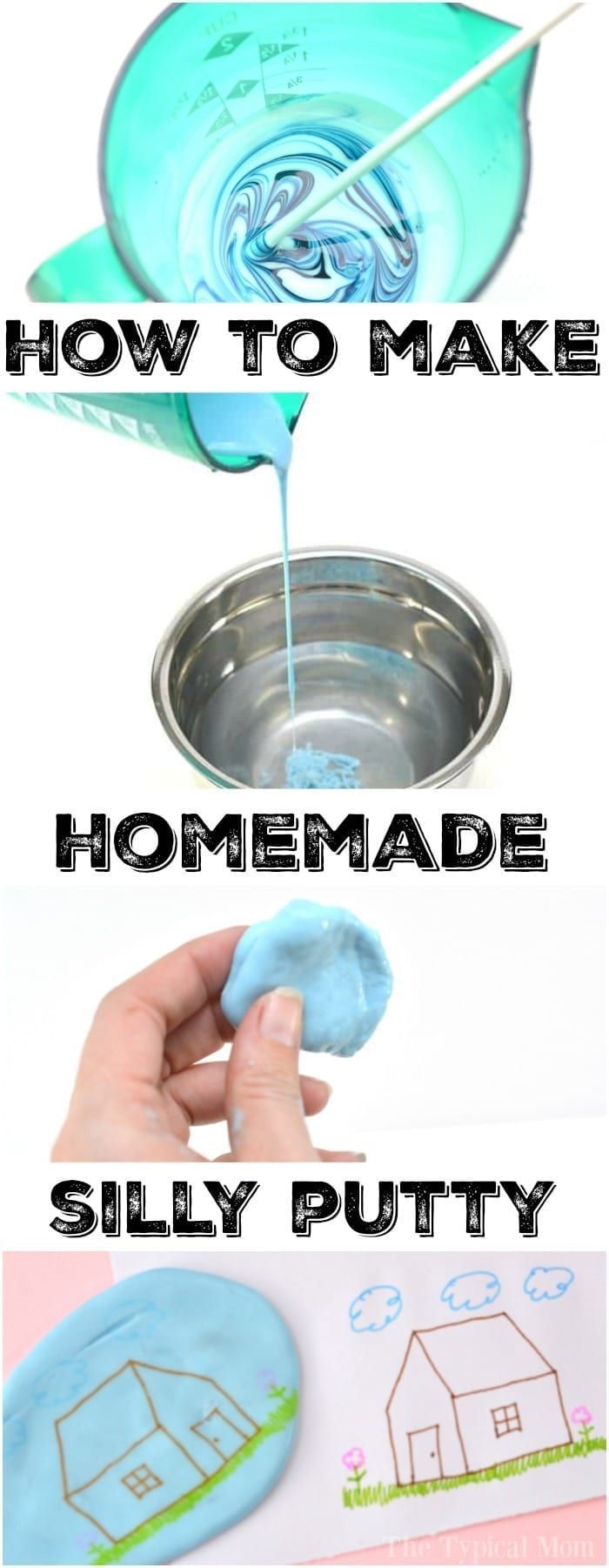 How to Make Homemade Play Putty - How to Make Homemade Play Putty -   19 diy For Teens at home ideas