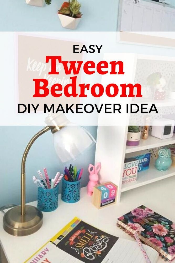 DIY Teen Bedroom Makeover Idea for Girls - DIY Teen Bedroom Makeover Idea for Girls -   19 diy For Teens at home ideas