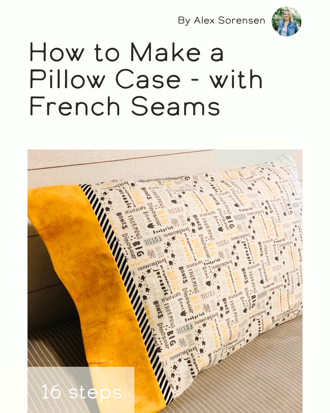 How To Make A Pillow Case - With French Seams - How To Make A Pillow Case - With French Seams -   19 diy Pillows case ideas