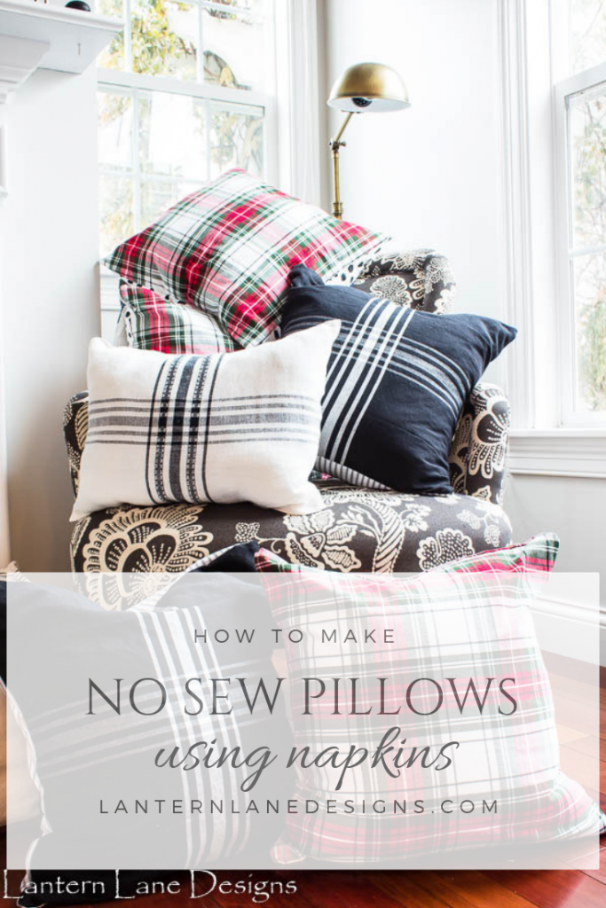 How To Make No Sew Pillow Covers Using Napkins For Your Home Decor - How To Make No Sew Pillow Covers Using Napkins For Your Home Decor -   19 diy Pillows case ideas