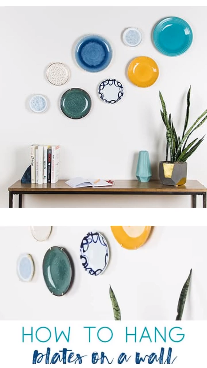 How to Hang Plates on a Wall - How to Hang Plates on a Wall -   19 diy Room cheap ideas
