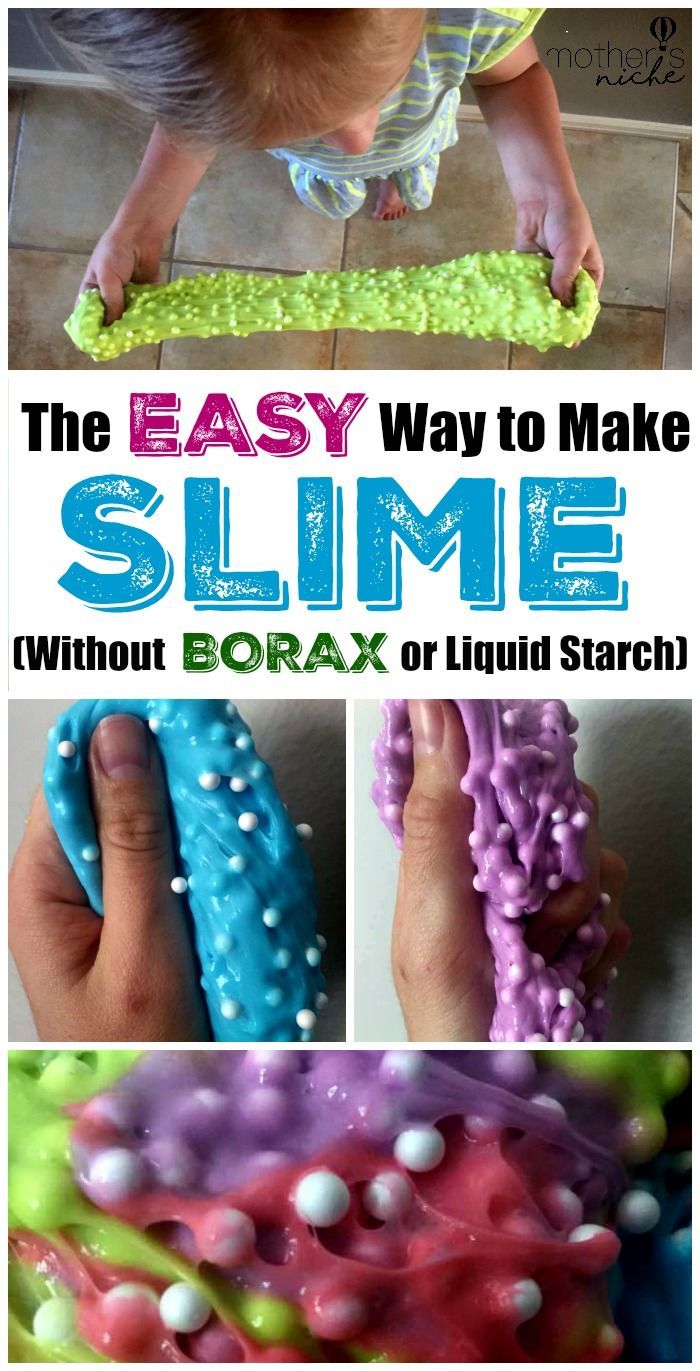 Making Slime Without Borax Or Liquid Starch (And add these fun foam balls) - Making Slime Without Borax Or Liquid Starch (And add these fun foam balls) -   19 diy Slime add ins ideas