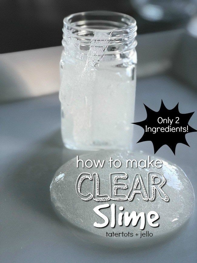 How to Make Two-Ingredient Clear Slime! - How to Make Two-Ingredient Clear Slime! -   19 diy Slime add ins ideas