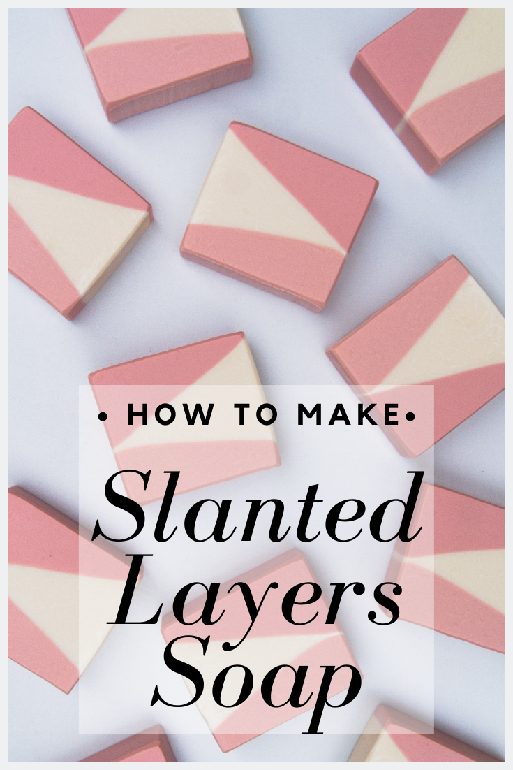 How to Make Slanted Layer Soap - How to Make Slanted Layer Soap -   19 diy Soap scents ideas