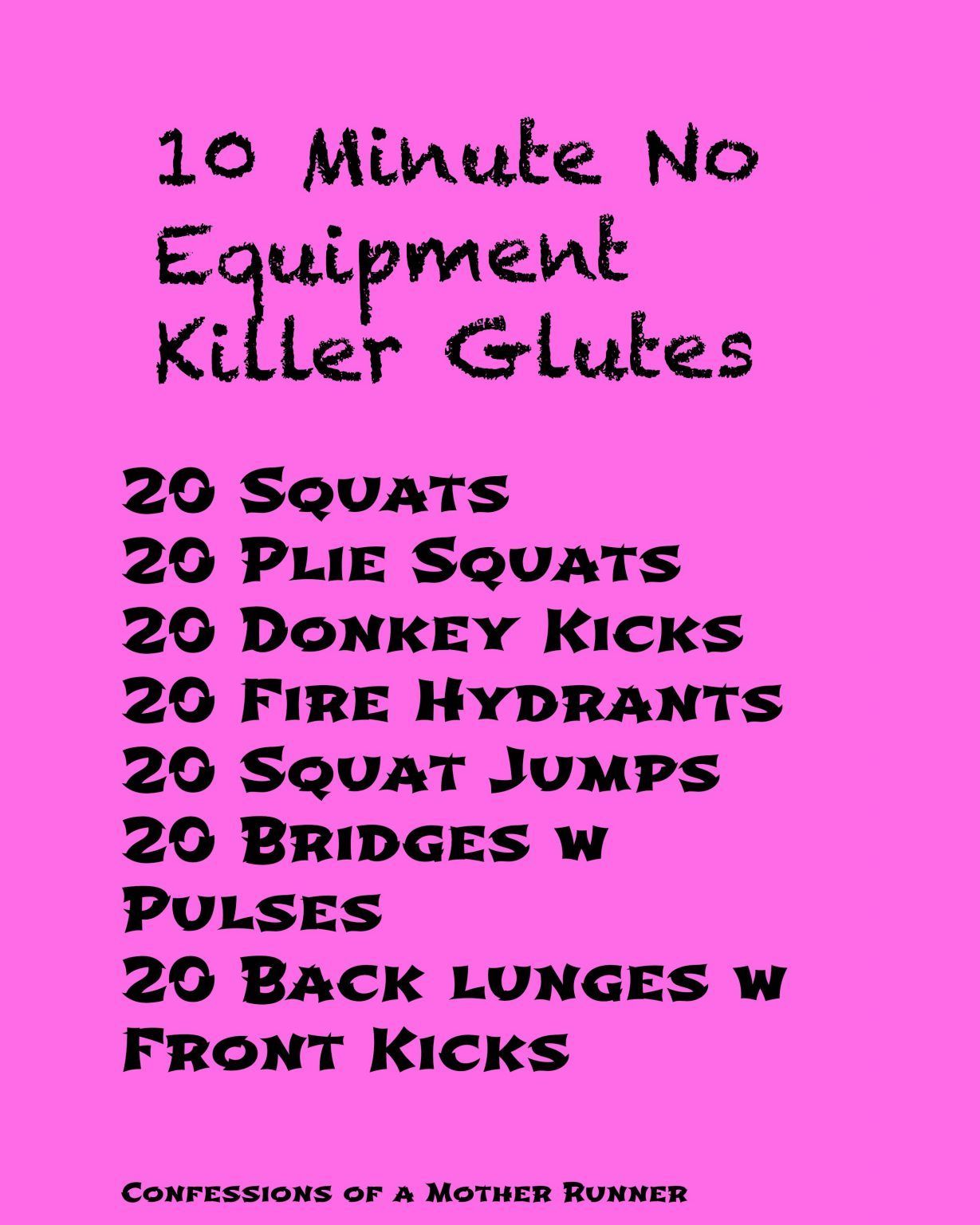 10 minute no equipment at home killer Glutes workout - 10 minute no equipment at home killer Glutes workout -   19 fitness Equipment workout ideas