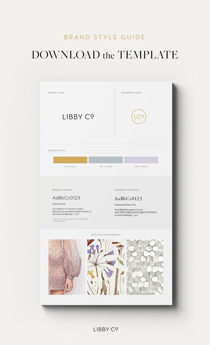 FREE BRAND STYLE GUIDE TEMPLATE • LIBBY Co. Boutique Branding & Design Studio - FREE BRAND STYLE GUIDE TEMPLATE • LIBBY Co. Boutique Branding & Design Studio -   19 graphic style Guides ideas