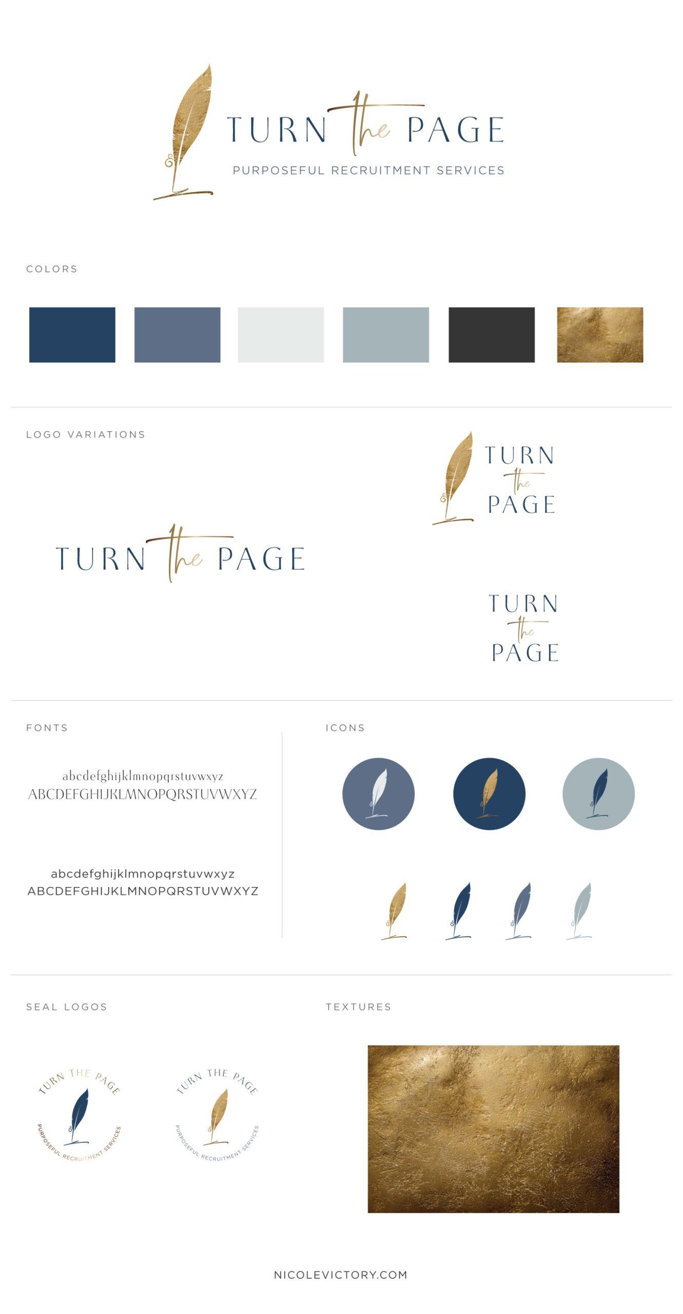 Style Guide | Recruiter Branding, Logo, and Website Design for Turn The Page - Style Guide | Recruiter Branding, Logo, and Website Design for Turn The Page -   19 graphic style Guides ideas