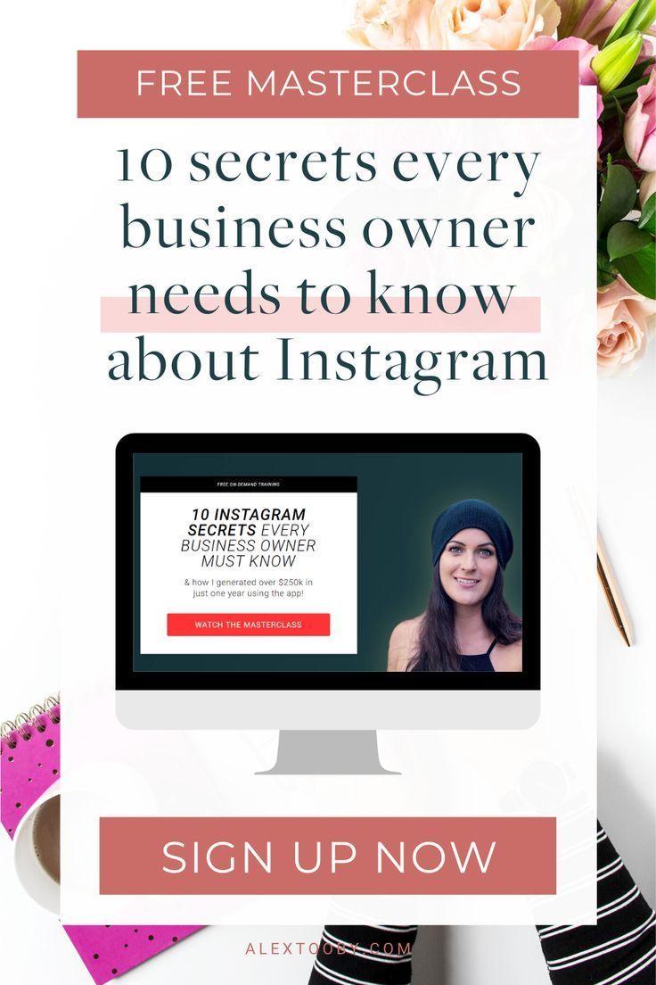 FREE Instagram Masterclass - 10 Instagram Secrets! - FREE Instagram Masterclass - 10 Instagram Secrets! -   19 instagram style Guides ideas