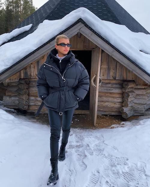 Sofia Richie Bundles Up In Finland |  Celebrity Style Guide - Sofia Richie Bundles Up In Finland |  Celebrity Style Guide -   19 style Guides winter ideas