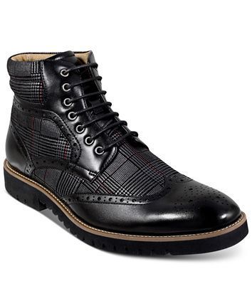 Stacy Adams Barker Wingtip-Toe Boots Men Shoes - Stacy Adams Barker Wingtip-Toe Boots Men Shoes -   19 style Mens shoes ideas