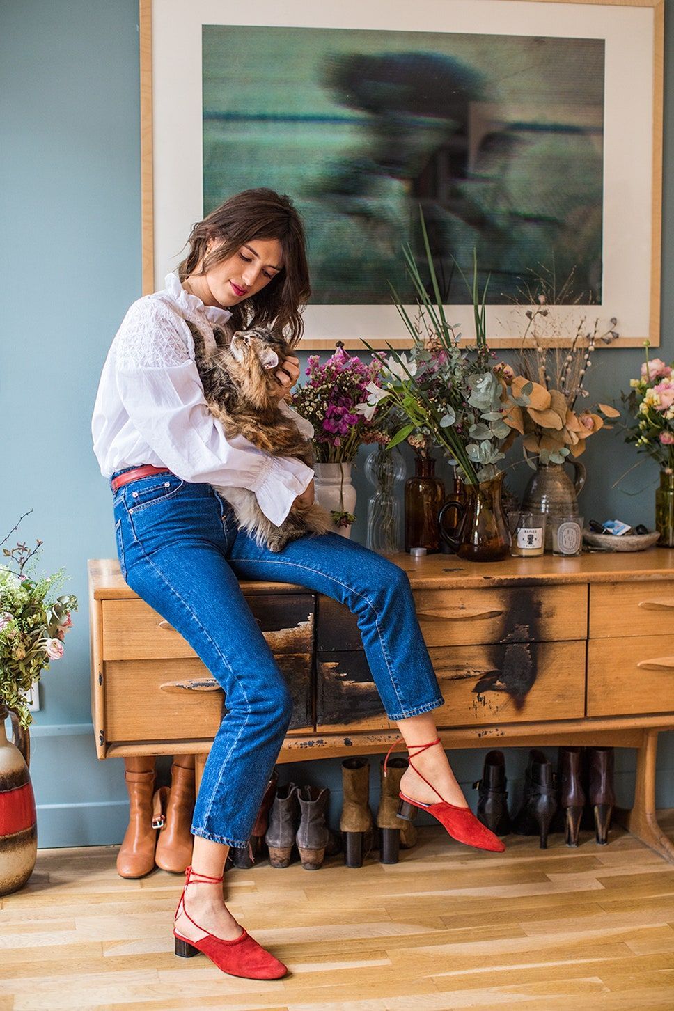 How French Style Star Jeanne Damas Does a Week of Outfits | Glamour - How French Style Star Jeanne Damas Does a Week of Outfits | Glamour -   19 style Women french ideas