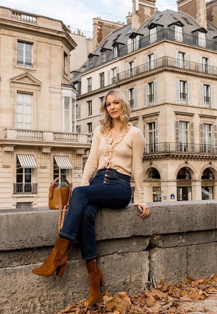 I Live in Paris—and These Are the 5 Ways French Women Are Styling Knitwear - I Live in Paris—and These Are the 5 Ways French Women Are Styling Knitwear -   19 style Women french ideas