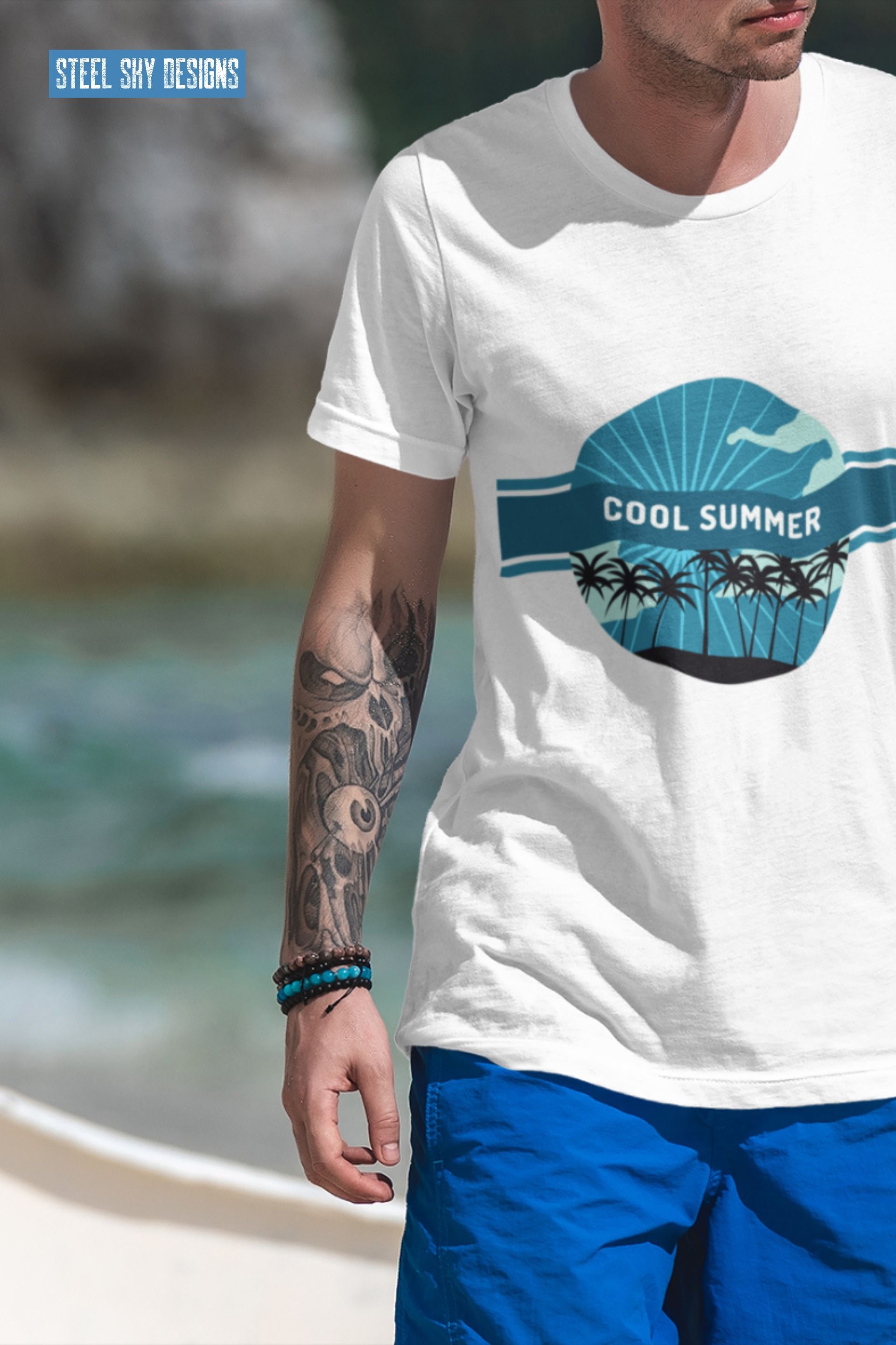 Cool Summer Men's T-shirt - Cool Summer Men's T-shirt -   19 summer fitness Design ideas