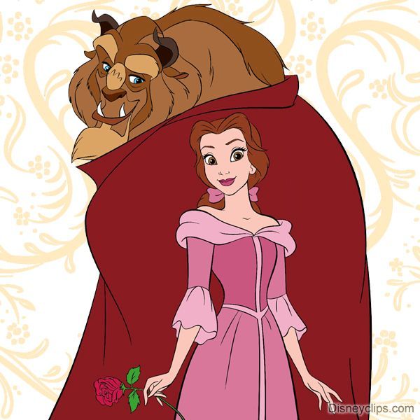 Belle and the Beast Clip Art - Belle and the Beast Clip Art -   20 beauty And The Beast animated ideas