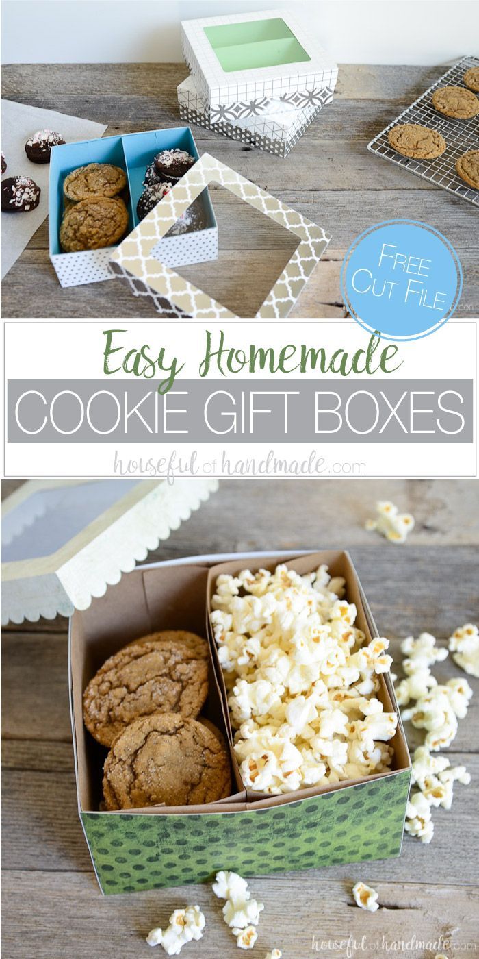 20 diy Box for cookies ideas