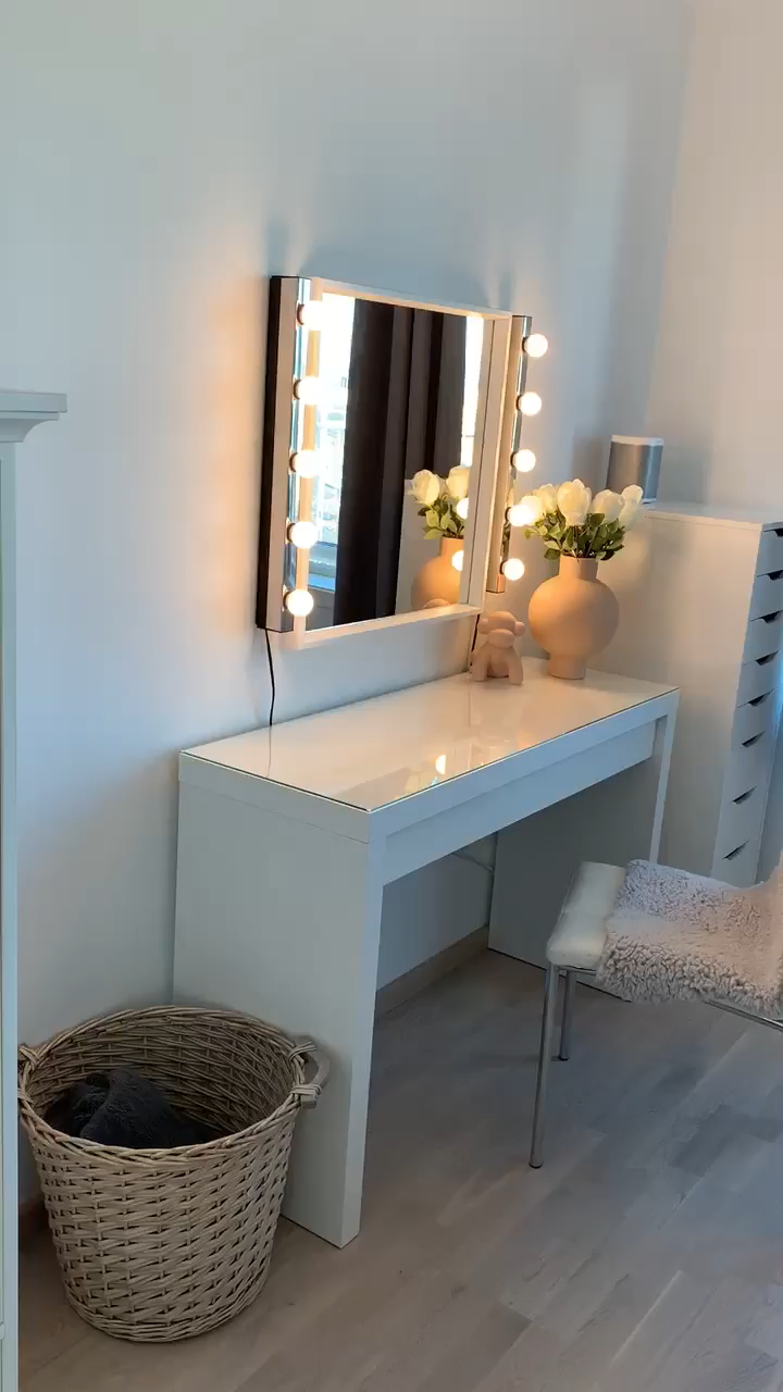 Malm Dressing table from Ikea - Malm Dressing table from Ikea -   21 beauty Room videos ideas