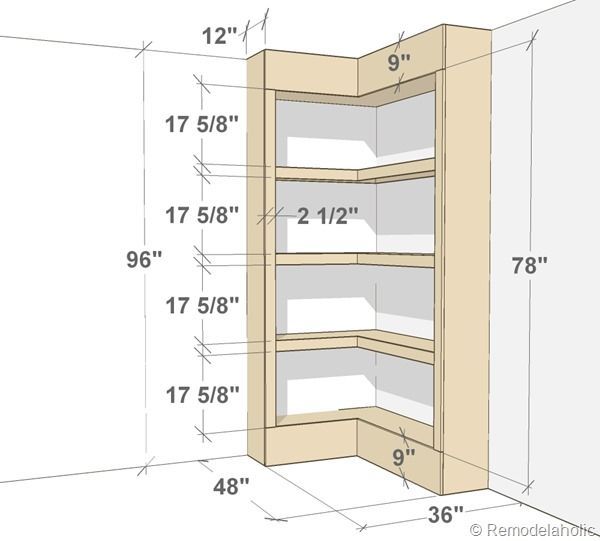 Build Your Own Corner Bookshelves - Build Your Own Corner Bookshelves -   24 diy Bookshelf corner ideas