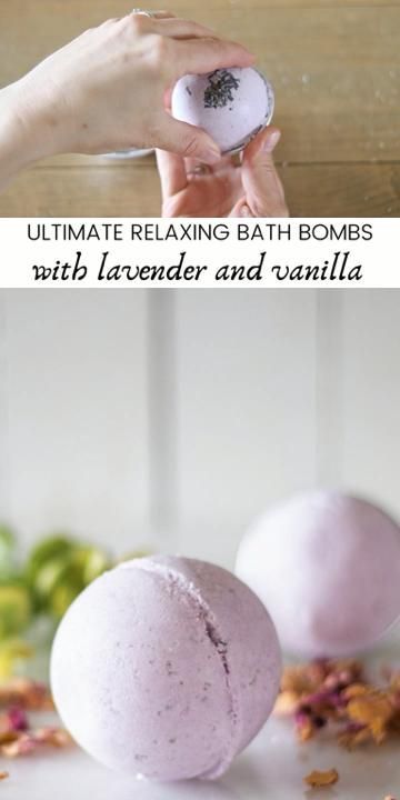 Lavender Vanilla Bath Bomb Recipe - Lavender Vanilla Bath Bomb Recipe -   24 diy Videos bath bombs ideas