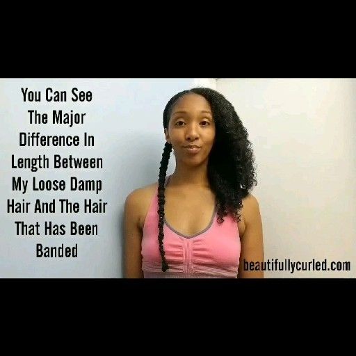 Banding Method For Stretching Natural Hair - Banding Method For Stretching Natural Hair -   25 natural beauty Videos ideas
