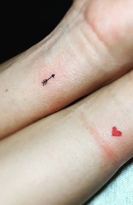35 Matching Couple Tattoos to Inspire You - 35 Matching Couple Tattoos to Inspire You -   10 fitness Couples tattoos ideas