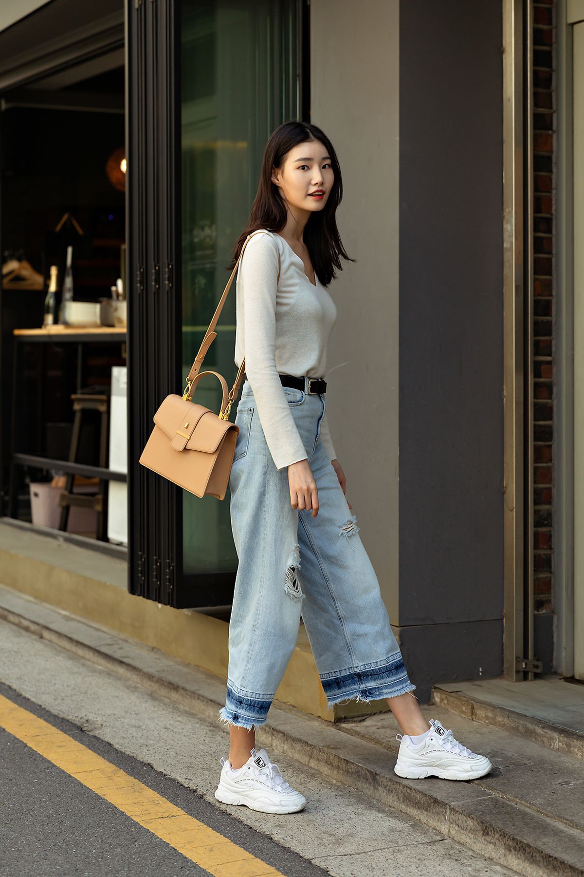 Second story of Seoul women's street style in spring of 2019 - Second story of Seoul women's street style in spring of 2019 -   korean style 2019