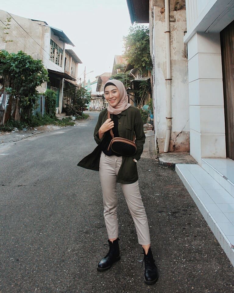 Sally Ismi Eryos on Instagram: “army army gt ceunah.” - Sally Ismi Eryos on Instagram: “army army gt ceunah.” -   12 style Hijab army ideas