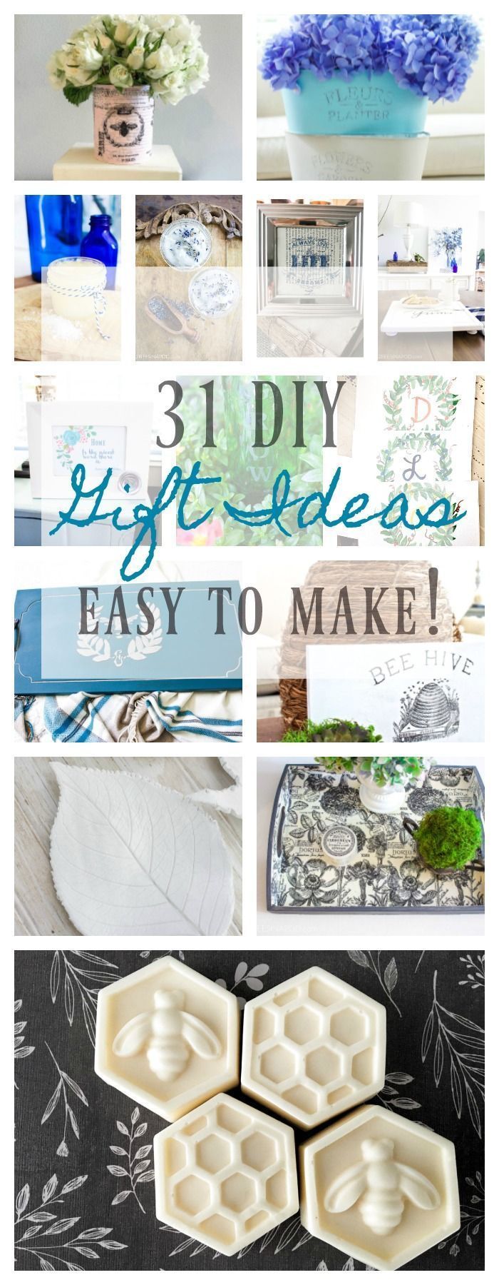13 diy Gifts just because ideas