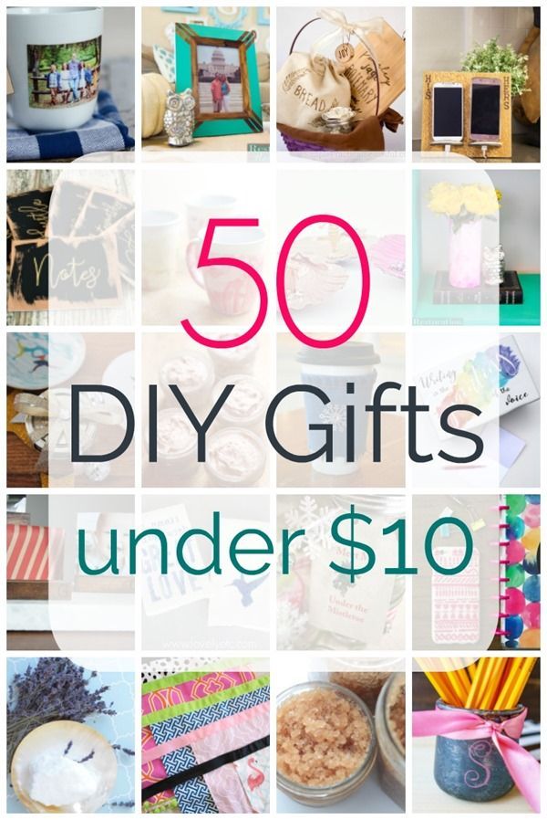 50 Awesome DIY Gifts Under Ten Dollars - Lovely Etc. - 50 Awesome DIY Gifts Under Ten Dollars - Lovely Etc. -   13 diy Gifts just because ideas