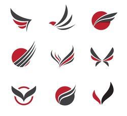 Black Wing Logo Symbol Professional Designer Stock Vector (Royalty Free) 144497392 - Black Wing Logo Symbol Professional Designer Stock Vector (Royalty Free) 144497392 -   14 beauty Logo symbols ideas