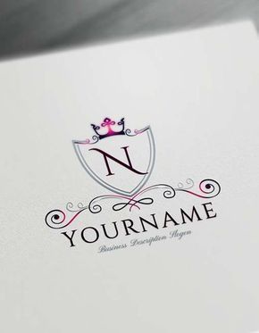 Online Luxurious Royal Logo Design Free Logo Maker - Online Luxurious Royal Logo Design Free Logo Maker -   14 beauty Logo symbols ideas