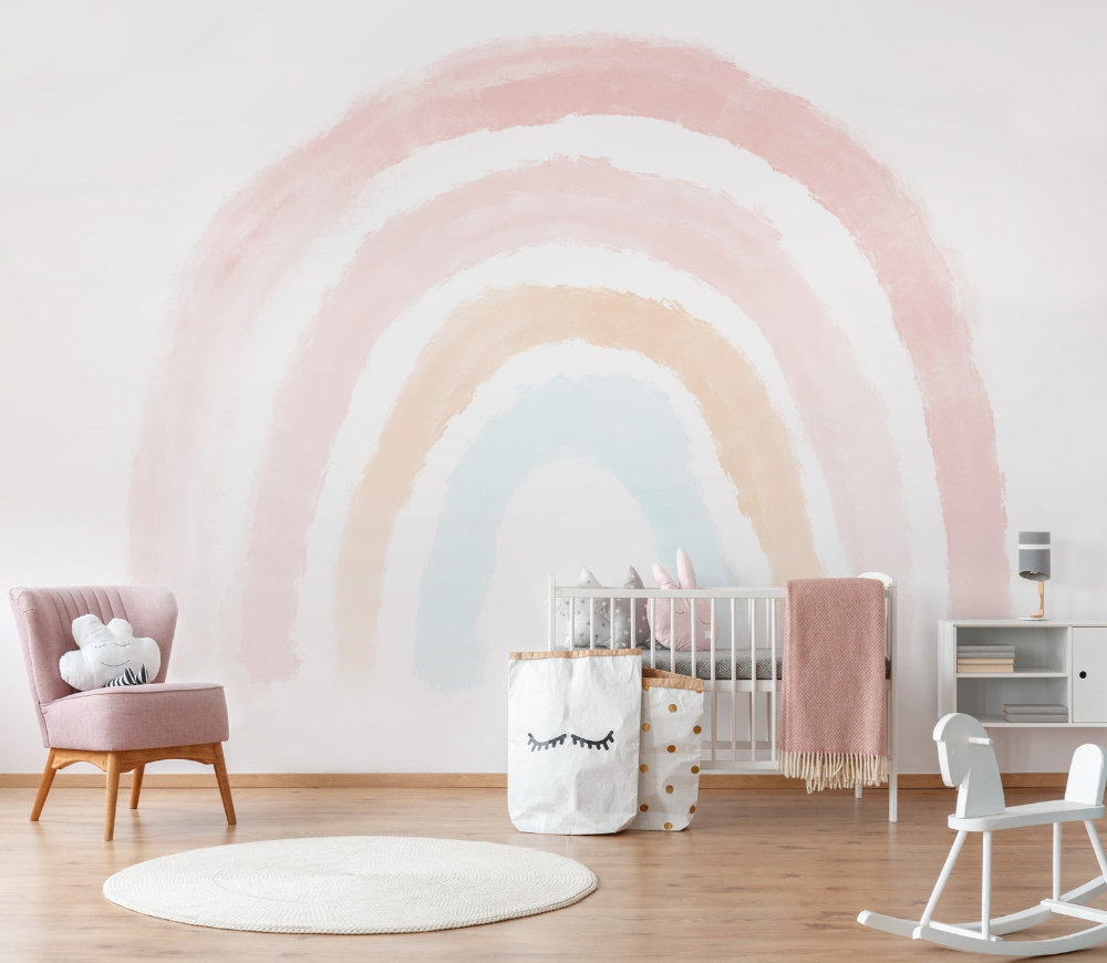 Boho Coral Peach Pink Rainbow Removable Wallpaper //Pastel | Etsy - Boho Coral Peach Pink Rainbow Removable Wallpaper //Pastel | Etsy -   14 beauty Wallpaper pastel ideas