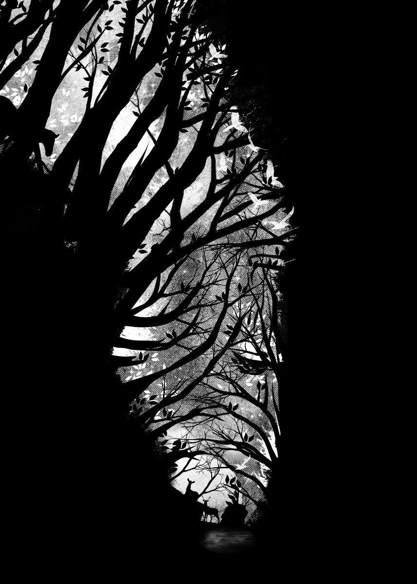 'Nature Stripes' Metal Poster - Dan Fajardo | Displate - 'Nature Stripes' Metal Poster - Dan Fajardo | Displate -   15 beauty Art negative space ideas