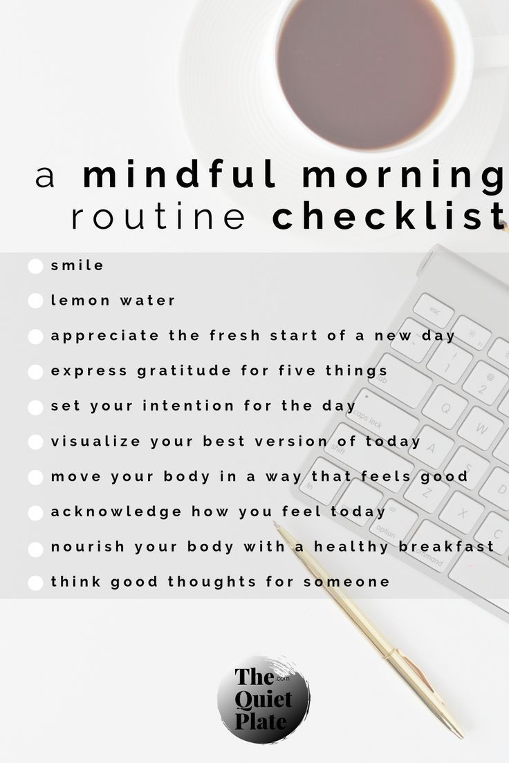 A Morning Routine to Improve Your Mindset - A Morning Routine to Improve Your Mindset -   15 beauty Routines checklist ideas