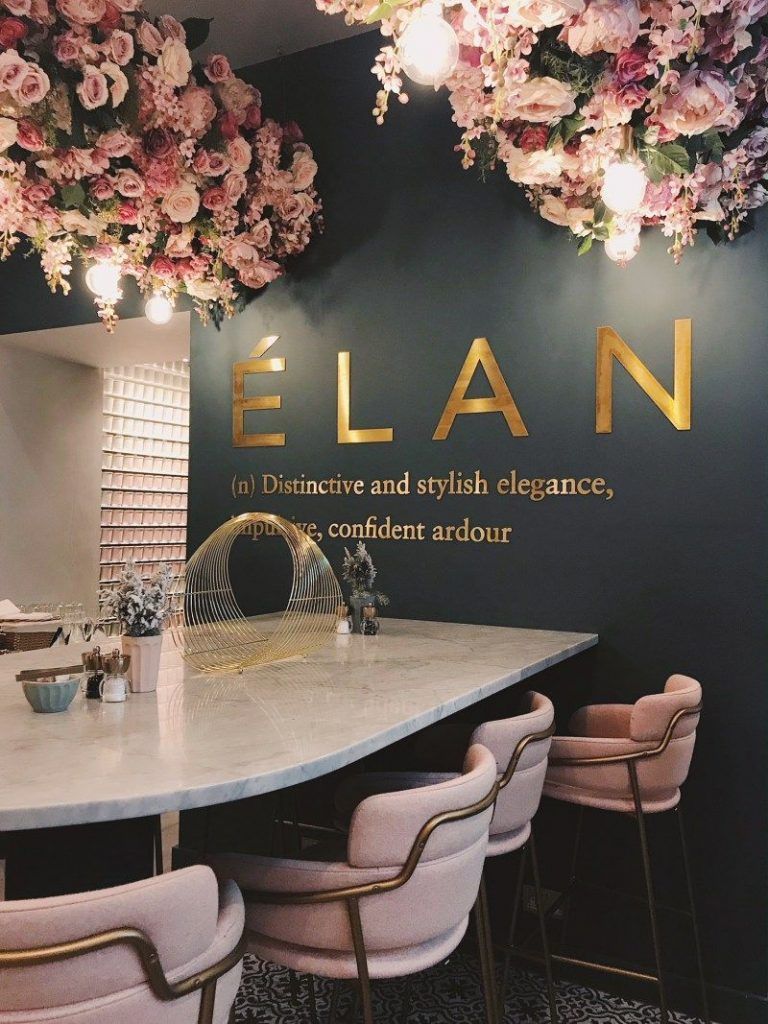 Elan Cafe a very dusky pink and stunning place | Design Gallerist | Rare & Unique Products - Elan Cafe a very dusky pink and stunning place | Design Gallerist | Rare & Unique Products -   15 beauty salon ideas