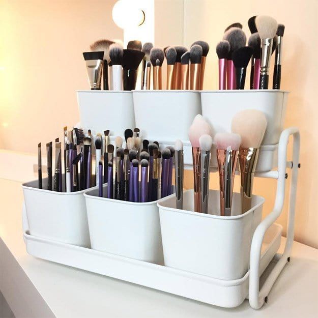 15 diy Storage makeup ideas