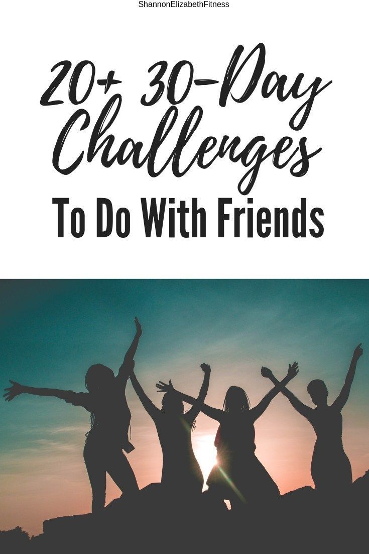 20+ Fun 30-Day Challenges | Shannon Elizabeth Fitness - 20+ Fun 30-Day Challenges | Shannon Elizabeth Fitness -   15 fitness Challenge with friends ideas