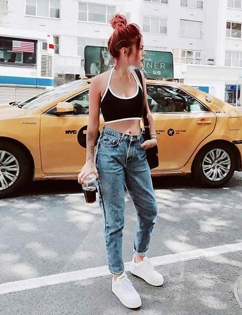 How To Style Your Mom Jeans – 27 Outfit Ideas - How To Style Your Mom Jeans – 27 Outfit Ideas -   16 badass style Outfits ideas