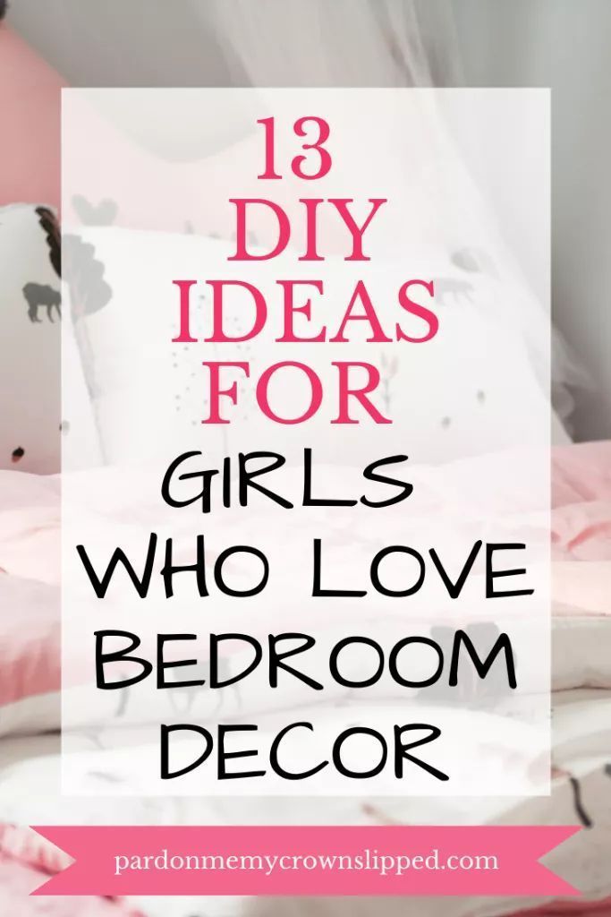 13+ DIY Tween Girl Bedroom Decor Ideas • Pardon Me, My Crown Slipped - 13+ DIY Tween Girl Bedroom Decor Ideas • Pardon Me, My Crown Slipped -   16 diy Bedroom decor for teens ideas